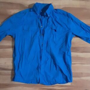 Roper Vibrant Blue Casual Shirt